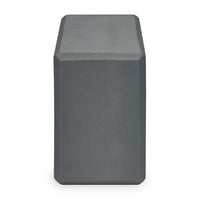 Gaiam Block & Strap Combo Grey block side